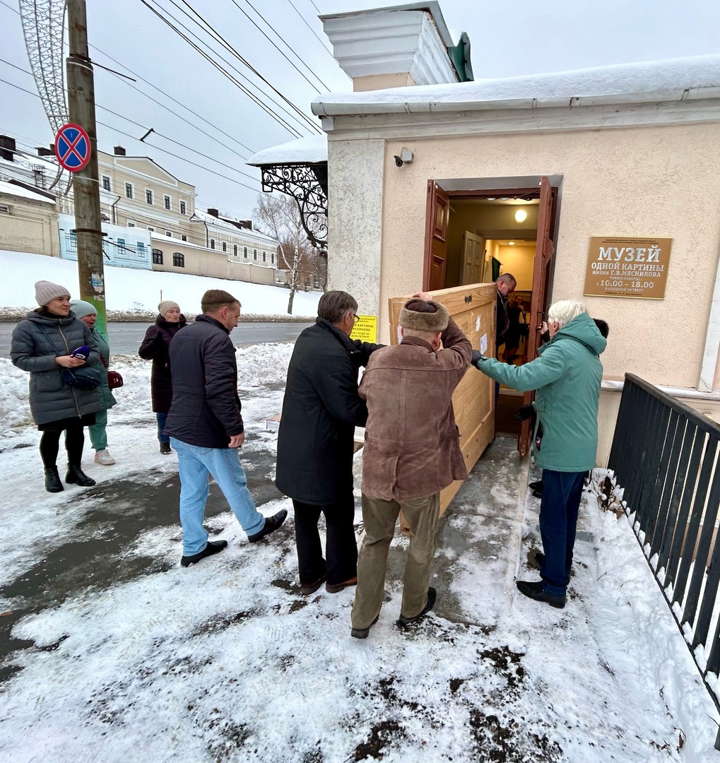 Картина Бориса Кустодиева «Троицын день» прибыла в Пензу. | 21.11.2023 |  Пенза - БезФормата